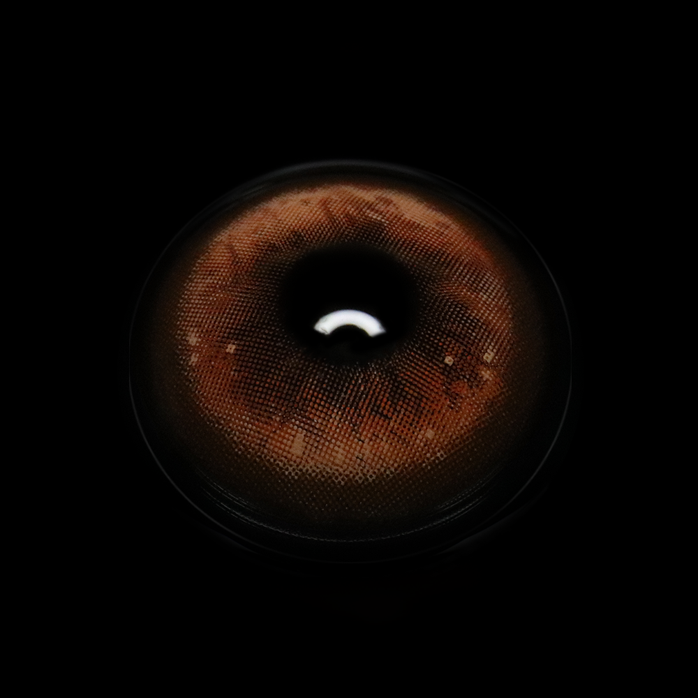 Cosplay Thermo Aura Brown Coloured Contact Lenses